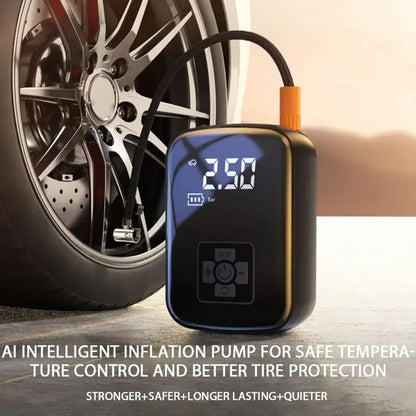 Compact 7.4V Wireless Tire Inflator