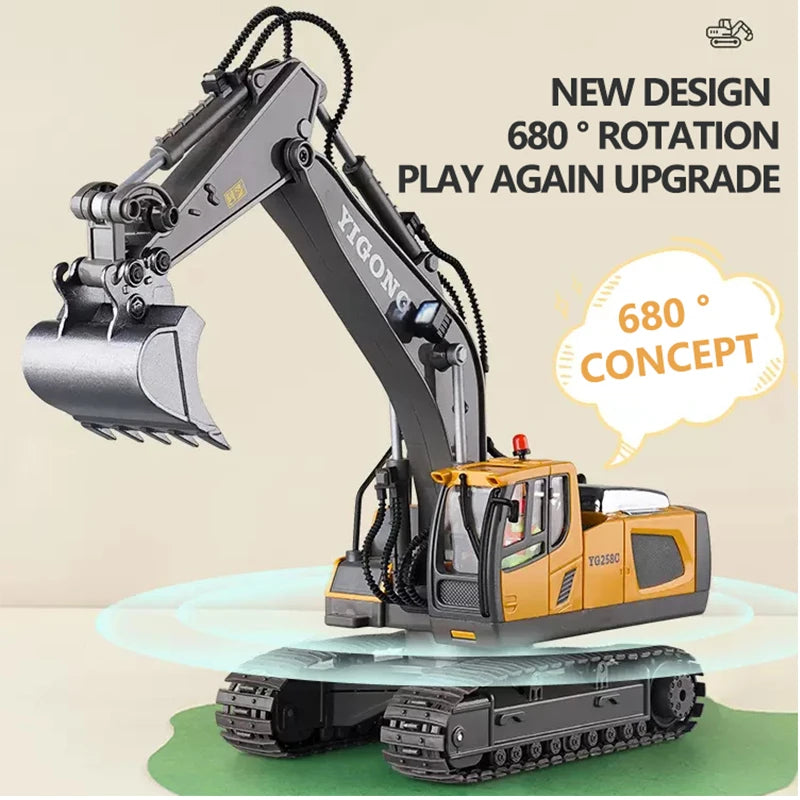 MegaMight™ RC Excavator