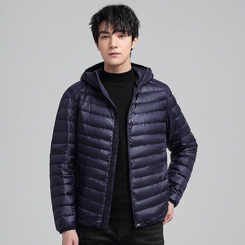 Ultra-light Hooded Down Jacket