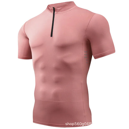 Half-Zip Quick-Dry Running Shirt