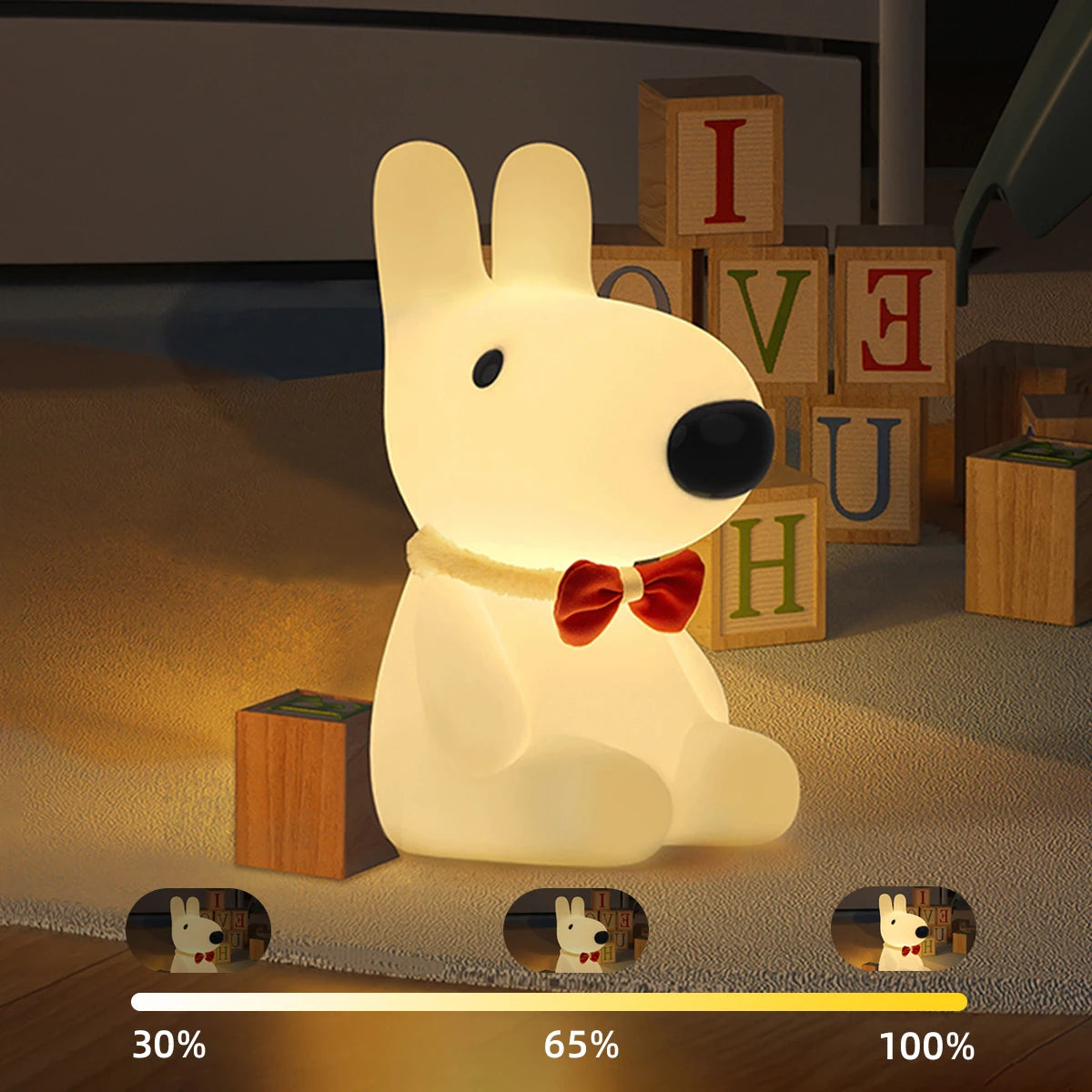 Poppy Dog Silicone Night Light 🐶