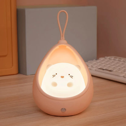 Smart Motion Cat Night Light 🐾💡