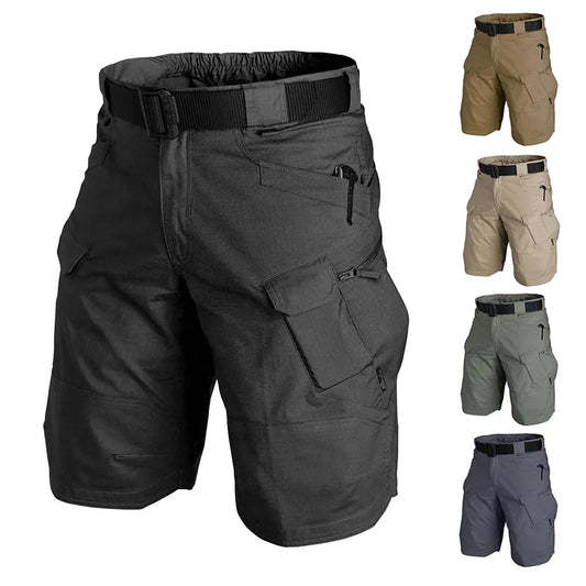 Summer Waterproof Multi-Pocket Cargo Shorts