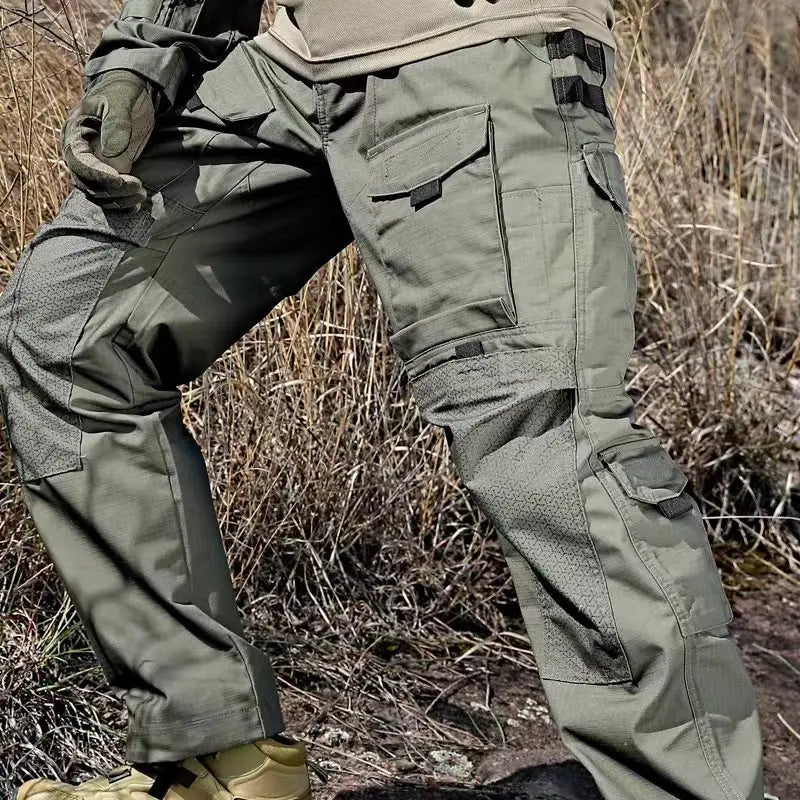 Tactical Cargo Pants with Multi-Pockets