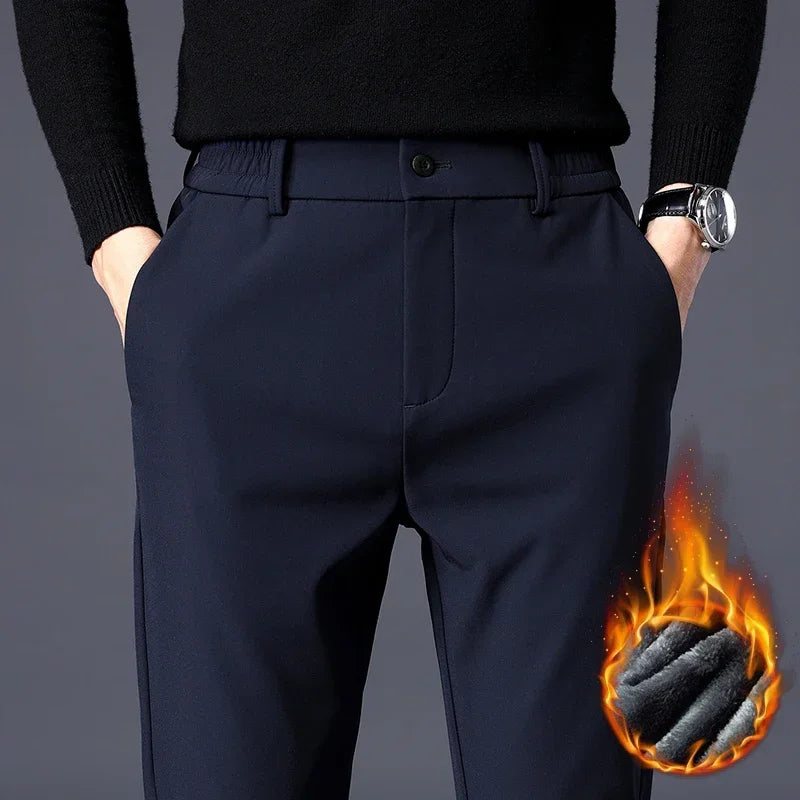 Men's Fleece-Lined Winter Pants