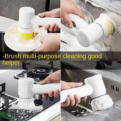 Last Day Sale Off 49% 5 in 1 Electric Cleaning Brush