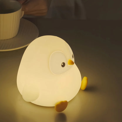 Penguin Baby Silicone Night Light 🐧✨