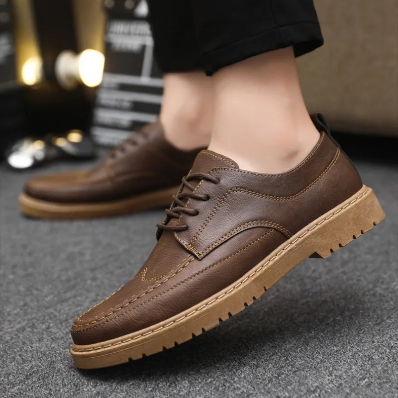 Classic Business Lace-Up Oxford Shoes