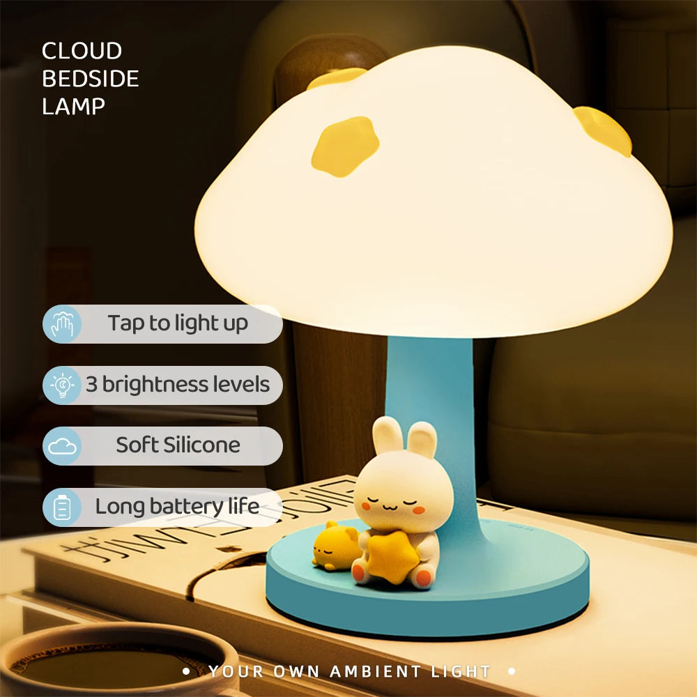 Cloud Rabbit Night Lamp ☁️🐰