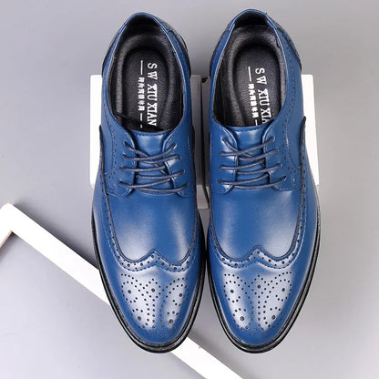 Handcrafted Calfskin Leather Oxford Shoes