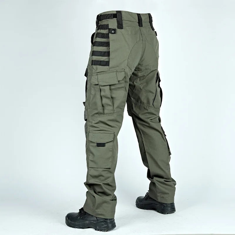 Tactical Cargo Pants with Multi-Pockets