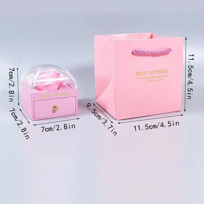 The Ultimate Romantic Gift Box – Rose + Jewelry Drawer!