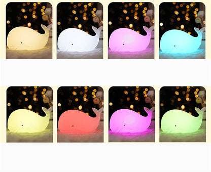 Whale Silicone Night Light 🐳🌙