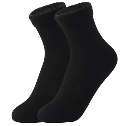 5 pairs Luxurious Velvet Wool Thermal Socks