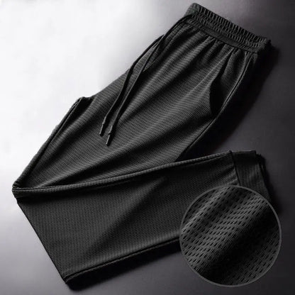 Men's Summer Ice Silk Mesh Breathable Pants