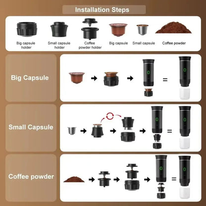 Elite™ Portable Espresso Maker