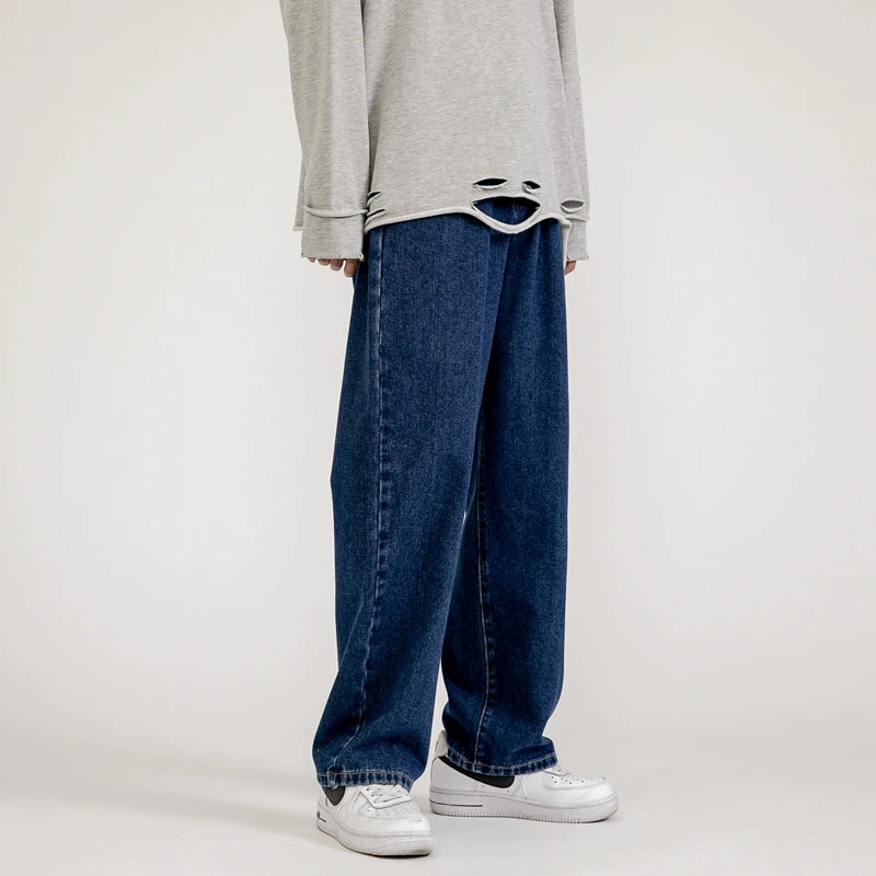 Korean Fashion Men's Baggy Jeans