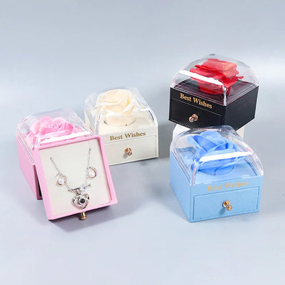 The Ultimate Romantic Gift Box – Rose + Jewelry Drawer!