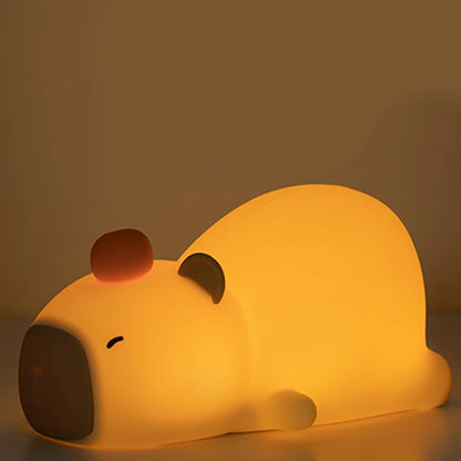 Capybara Night Light Lamp 🦫✨