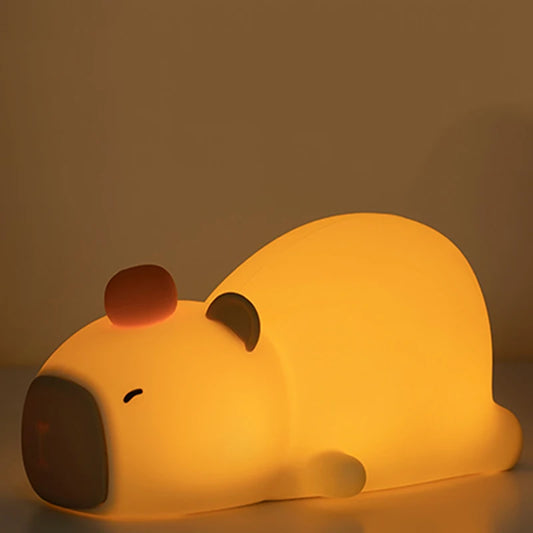 Capybara Night Light Lamp 🦫✨
