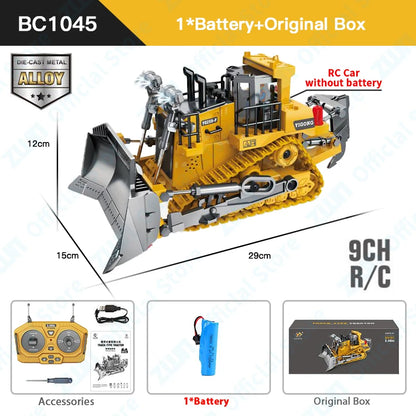 Remote Control Bulldozer & Excavator