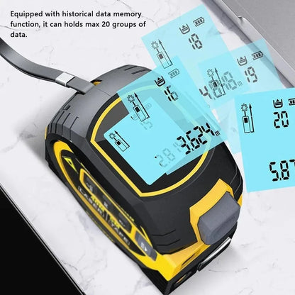 3-in-1 Digital Laser Rangefinder – 40m Multifunctional Measurement Tool 📏🔦