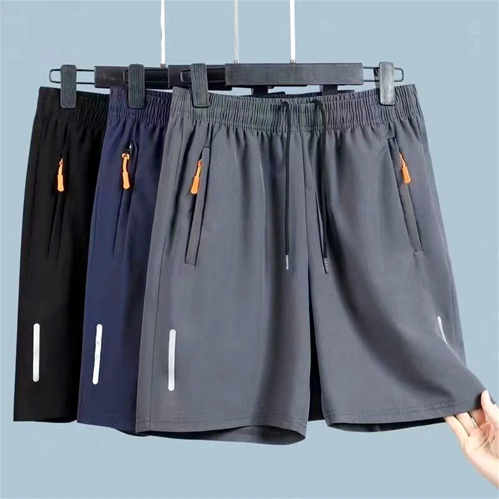 Men's Ultra-Thin Ice Silk Beach Shorts