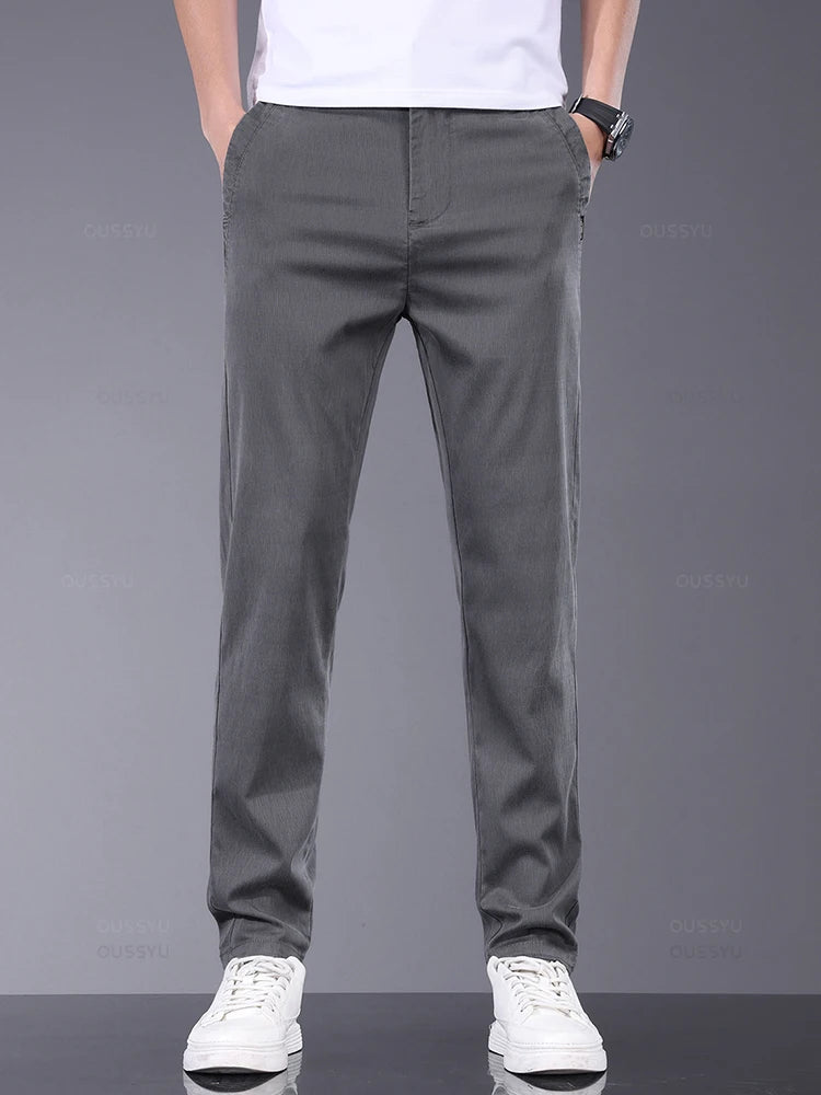 Brand Lyocell Fabric Casual Pants