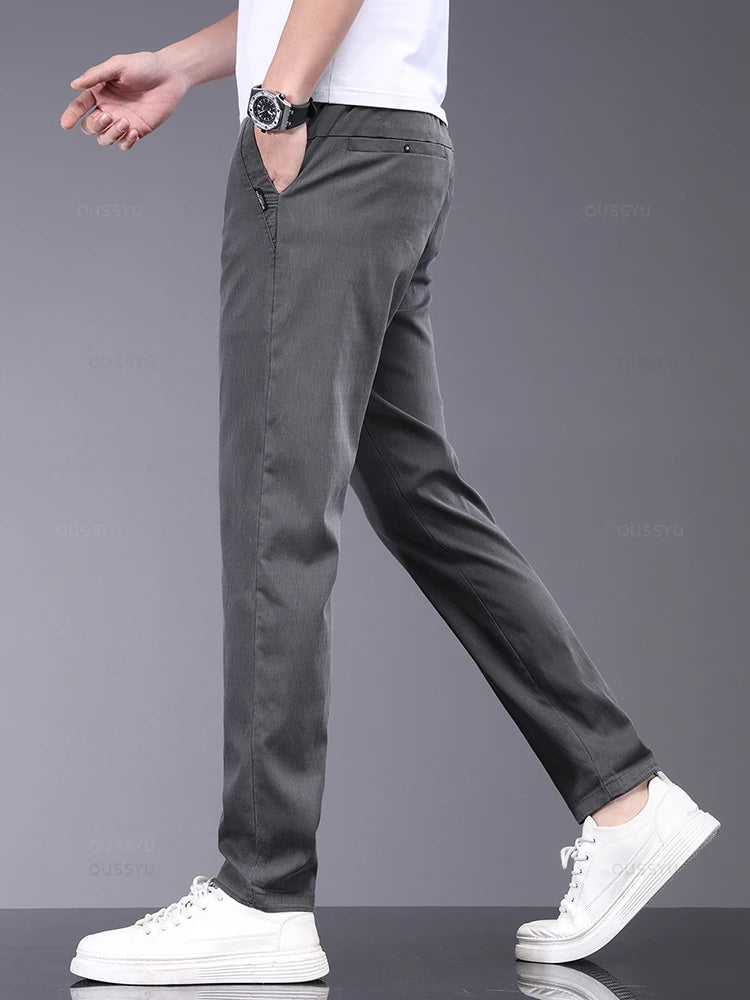 Brand Lyocell Fabric Casual Pants