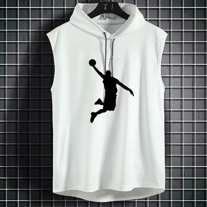 Men's Fashion Sleeveless Hoodie