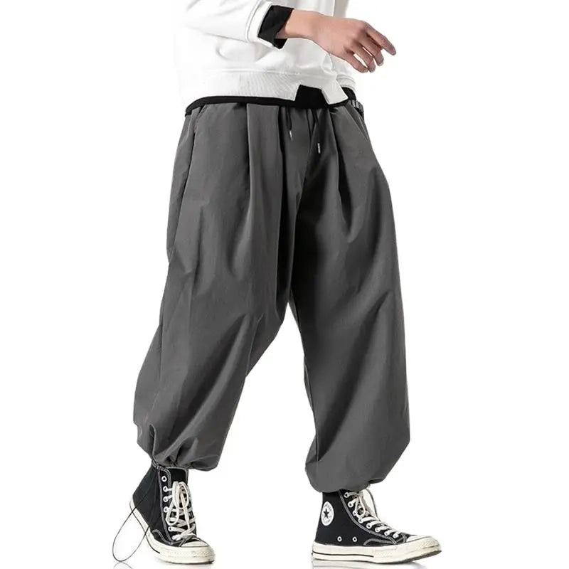 Korean Style Casual Oversized Harem Pants