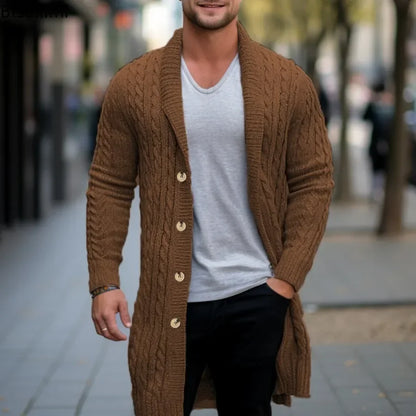 2024 Men's Slim Fit Knitting Cardigan Jacket