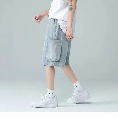 Hip-Hop Hole Denim Shorts