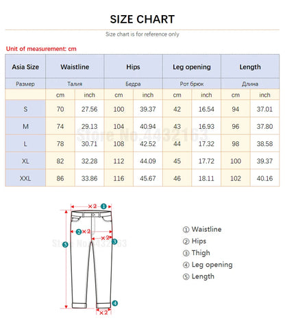 Korean Fashion Men's Baggy Jeans