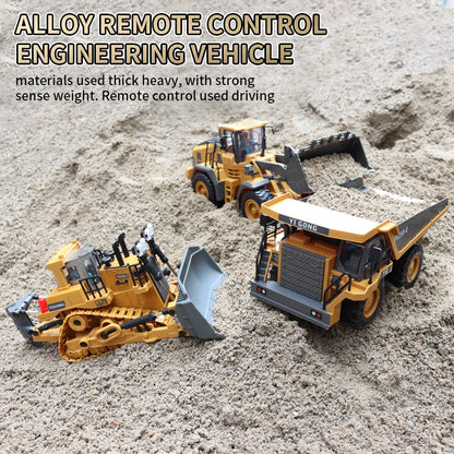 Remote Control Bulldozer & Excavator