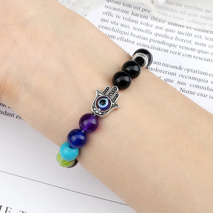 7 Chakra Natural Stone Bracelets