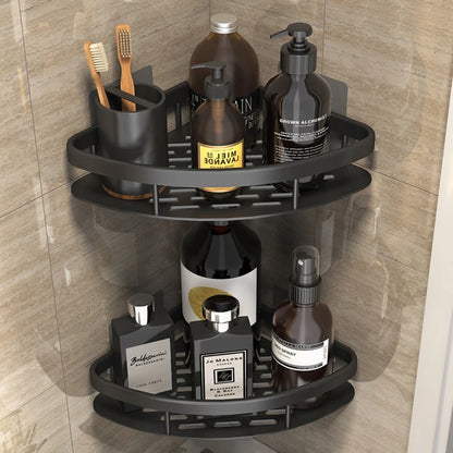 Punch-Free Corner Shelf