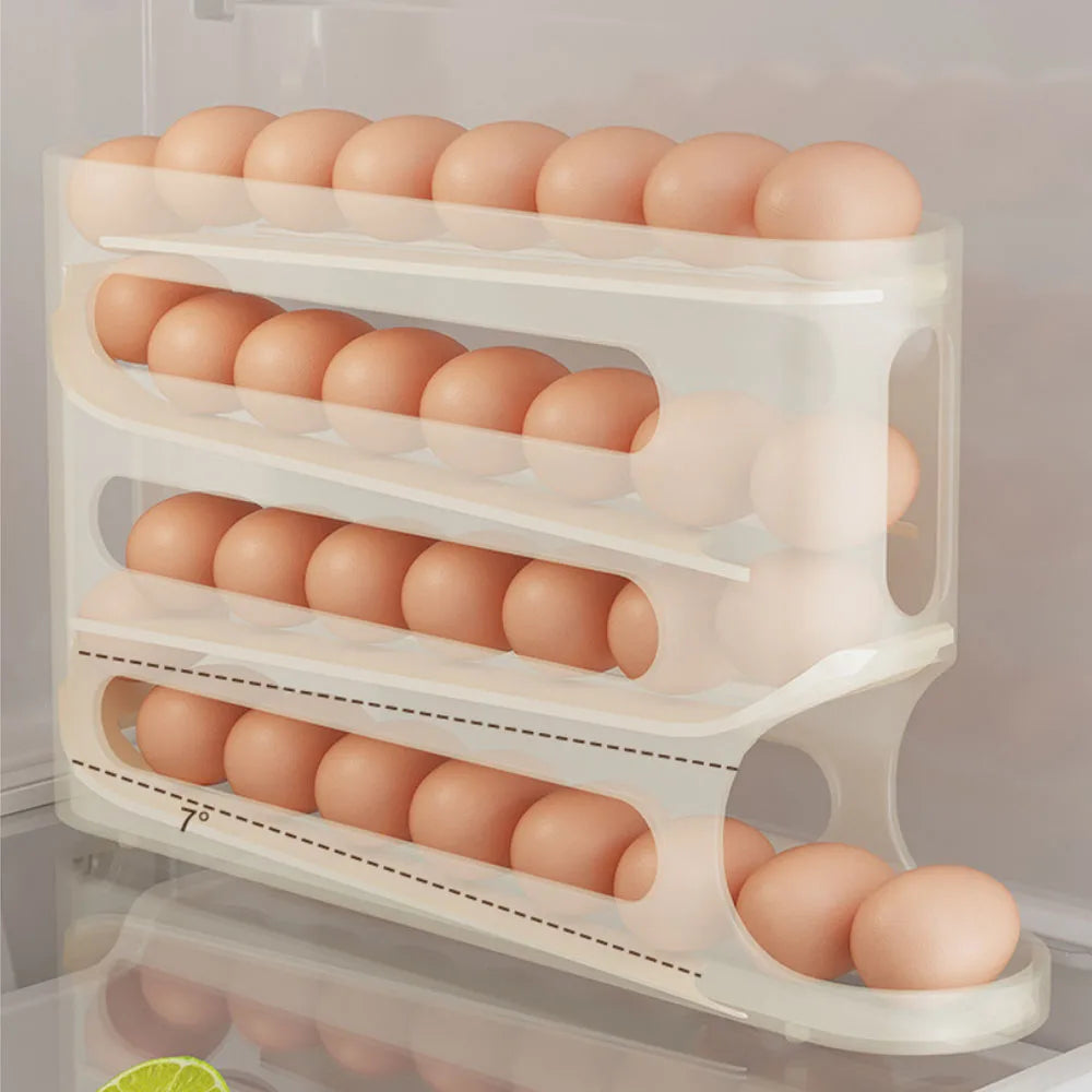 4-Layer Automatic Egg Storage Rack