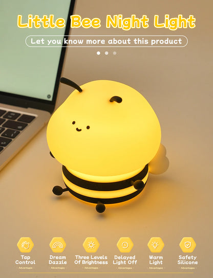 🐝 Bee Night Light — Buzzing With Glow