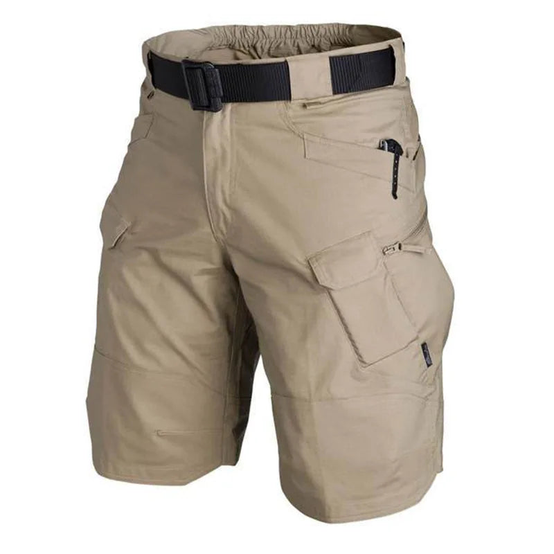 Summer Waterproof Multi-Pocket Cargo Shorts