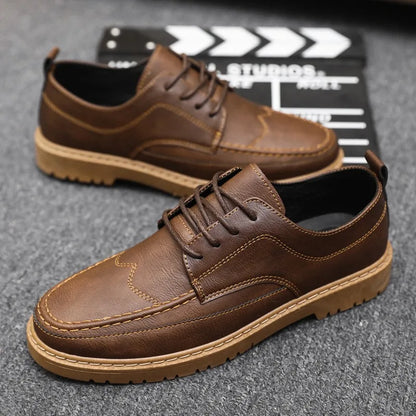 Classic Business Lace-Up Oxford Shoes