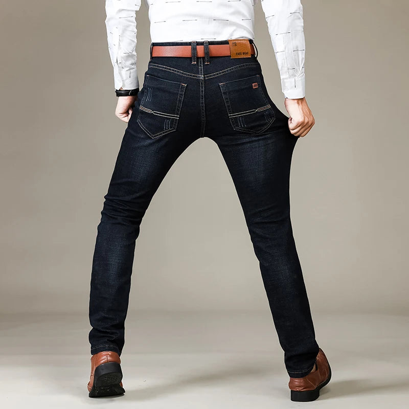 Business Men's Classic Stretch Jeans