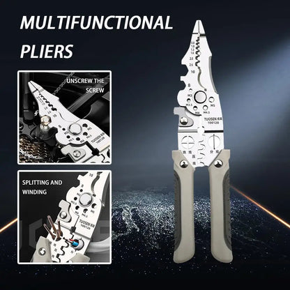 Multifunctional Automatic Wire Stripper & Crimper Tool