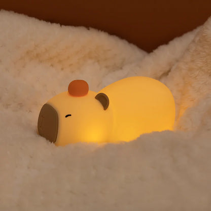 Capybara Night Light Lamp 🦫✨