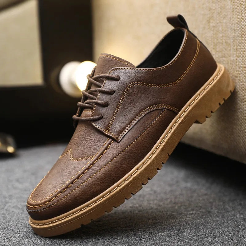 Classic Business Lace-Up Oxford Shoes