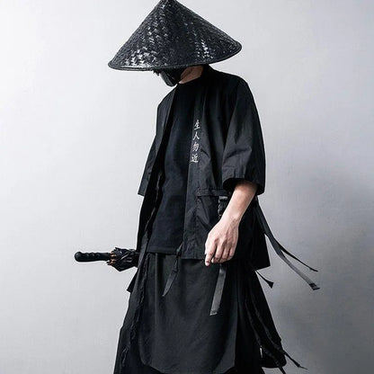 Taoist Robes Inspired Techwear Shirt