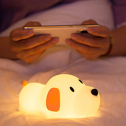 🐶 Puppy Silicone Dog Night Light