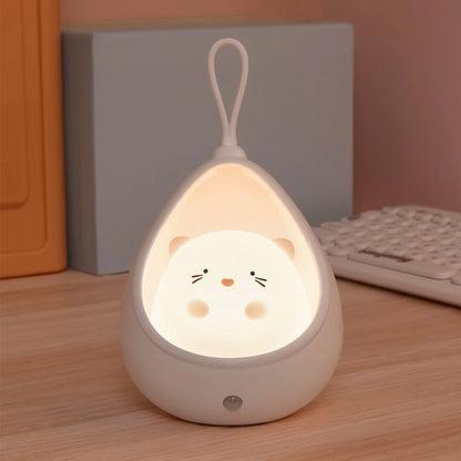 Smart Motion Cat Night Light 🐾💡