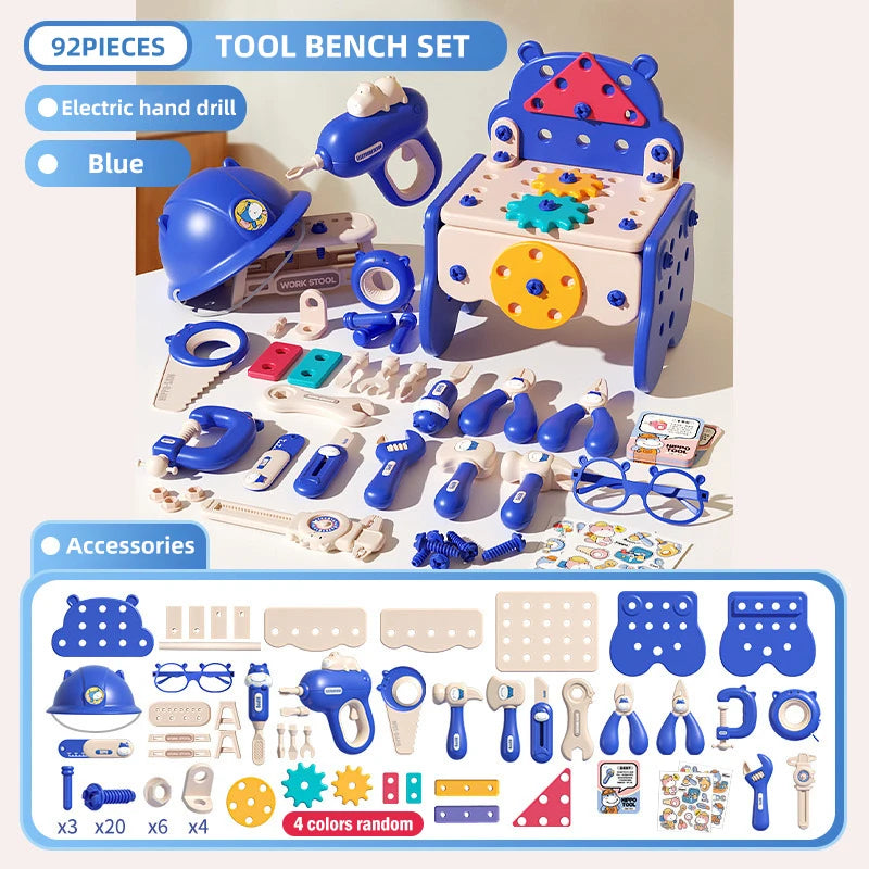 Elite™ Kids Electric Drill Builder Set – Creative Assembly Toy