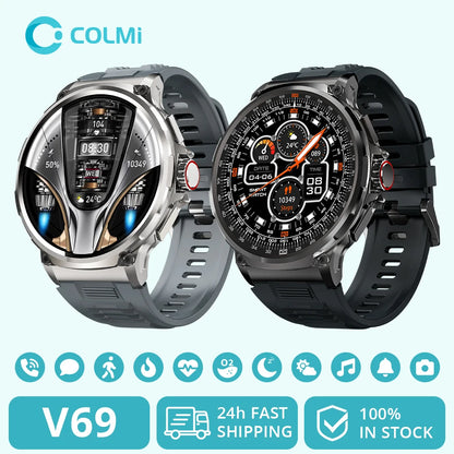 COLMI V69 – Large Screen Smartwatch with Advanced Health & Fitness Features